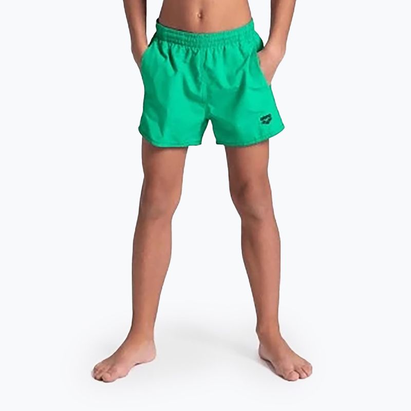 Дитячі плавальні шорти арена Bywayx Youth R green quartz/navy 5