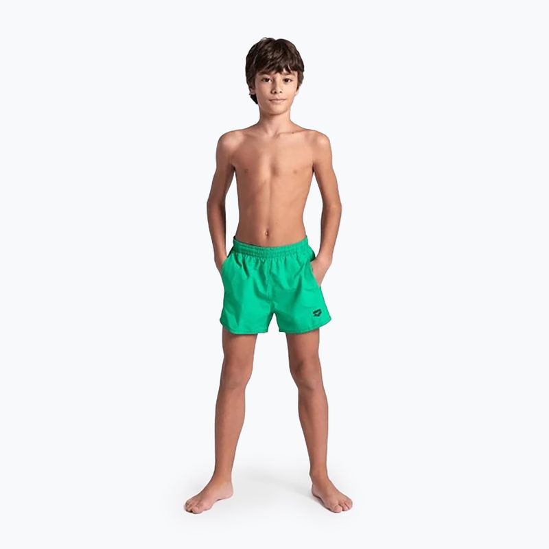 Дитячі плавальні шорти арена Bywayx Youth R green quartz/navy 6