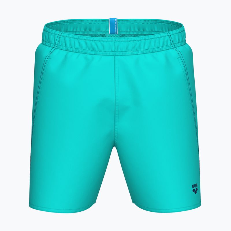 Шорти для плавання чоловічі arena Fundamentals Boxer R water/navy 7