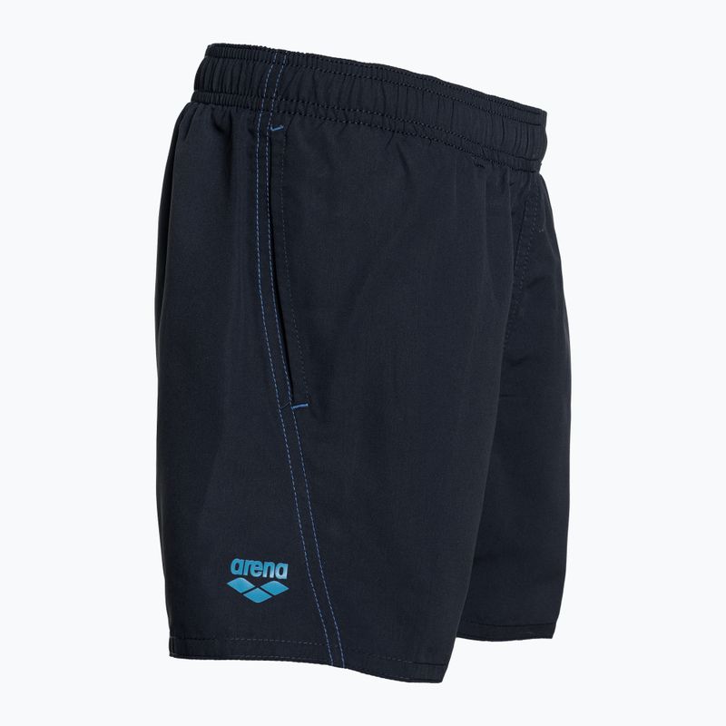 Плавки дитячі Arena Fundamentals Logo JR Boxer R navy/turquoise 3