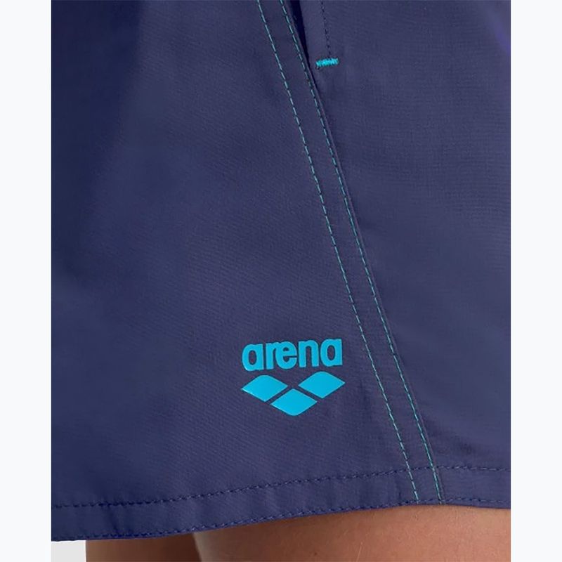 Плавки дитячі Arena Fundamentals Logo JR Boxer R navy/turquoise 9