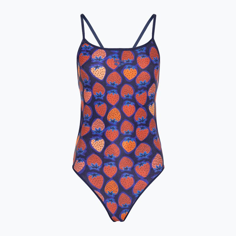 Купальник суцільний жіночий arena Reversible Swimsuit Challenge Back navy/multi 4