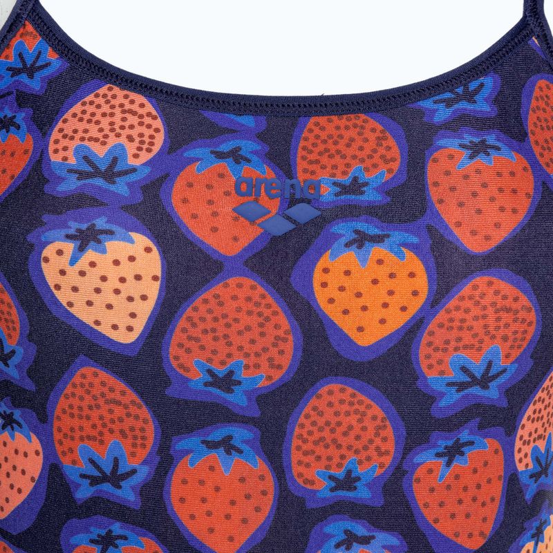 Купальник суцільний жіночий arena Reversible Swimsuit Challenge Back navy/multi 5