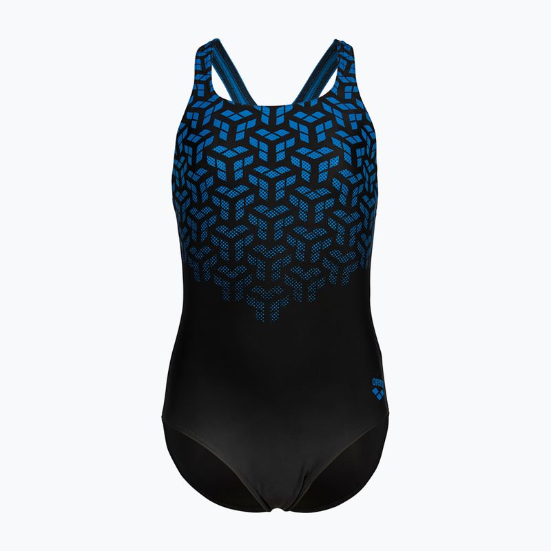 Купальник суцільний дитячий arena Kikko V Swim Pro Back black/blue china