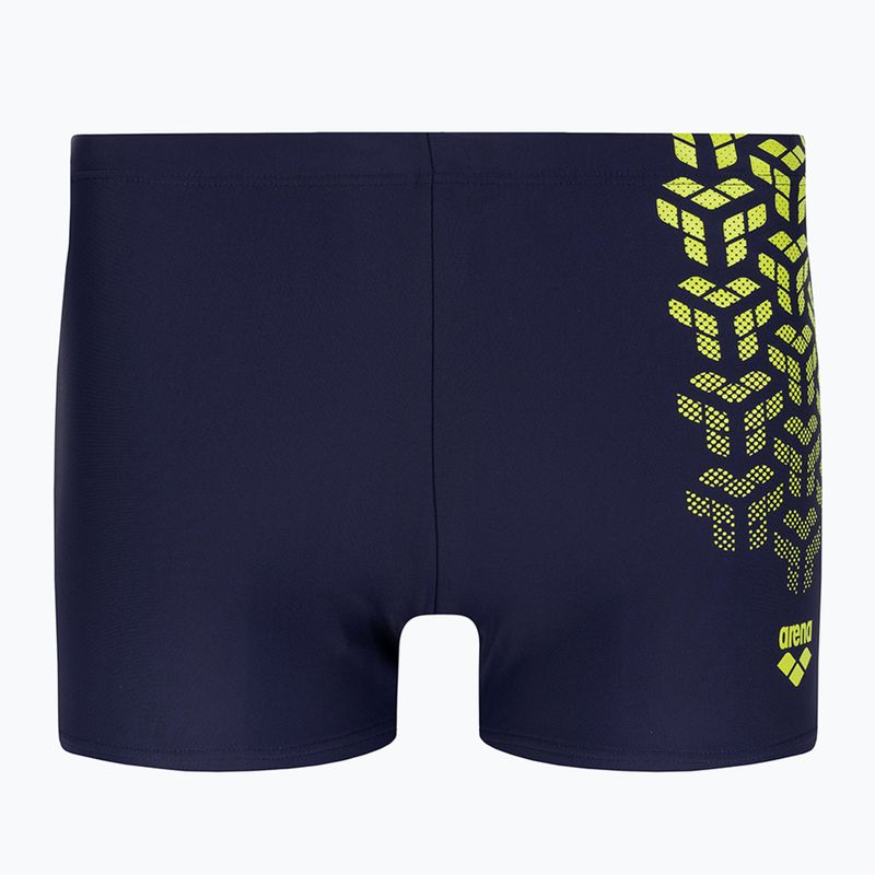 Плавки чоловічі arena Kikko V Swim Short navy/soft green