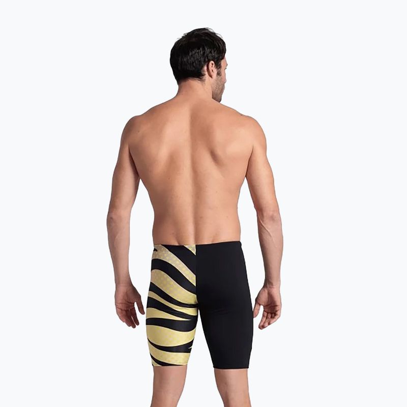 Плавки джаммери чоловічі arena Multi Stripes Swim Jammer black/white multi 7