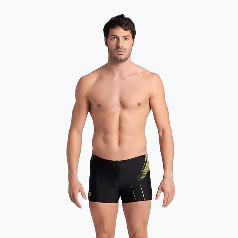 Плавки чоловічі Arena Dive Swim Short black/soft green