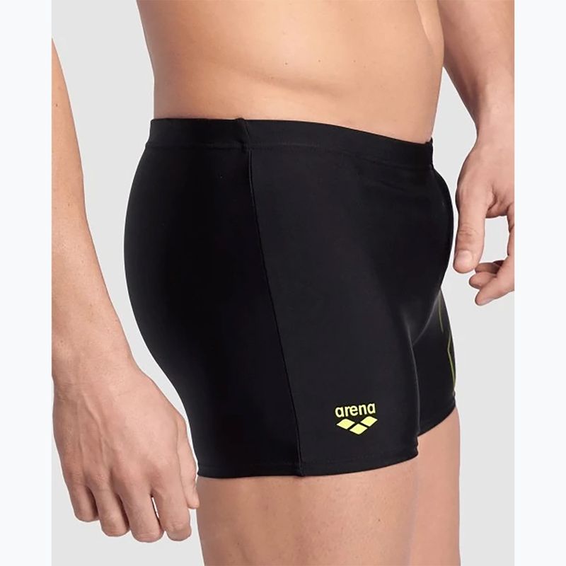 Плавки чоловічі Arena Dive Swim Short black/soft green 5