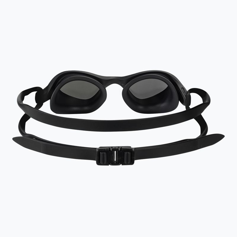 Окуляри для плавання arena 365 дзеркальне срібло / темно-сірий / чорний глобус 5