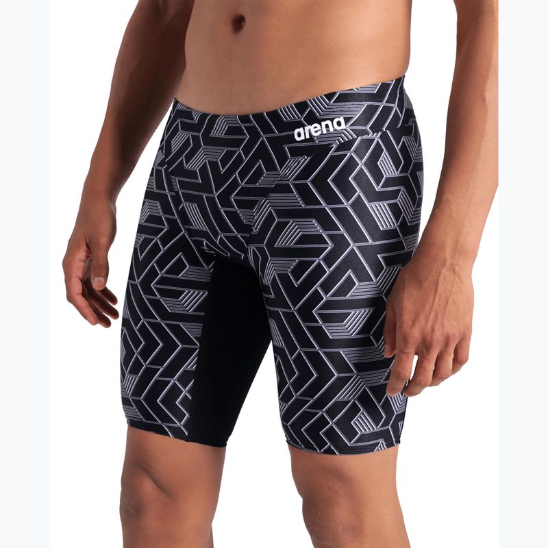 Плавки чоловічі arena Escape Swim Jammer black/team black 7