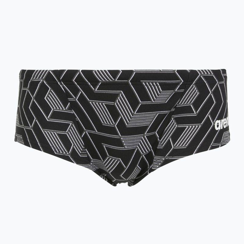 Боксерки для плавання чоловічі arena Escape Swim Low Waist Short team black