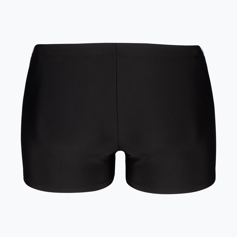 Боксерки для плавання чоловічі arena Stripe Swim Short black/white/multi 2