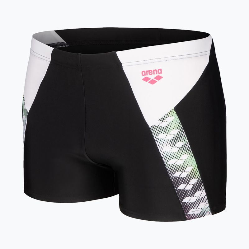 Боксерки для плавання чоловічі arena Stripe Swim Short black/white/multi 3