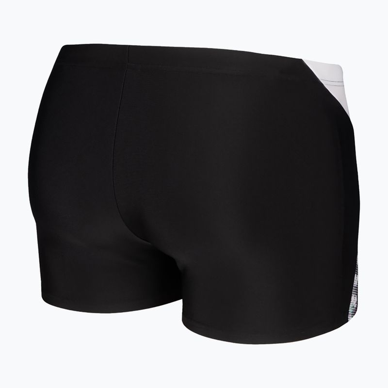 Боксерки для плавання чоловічі arena Stripe Swim Short black/white/multi 4