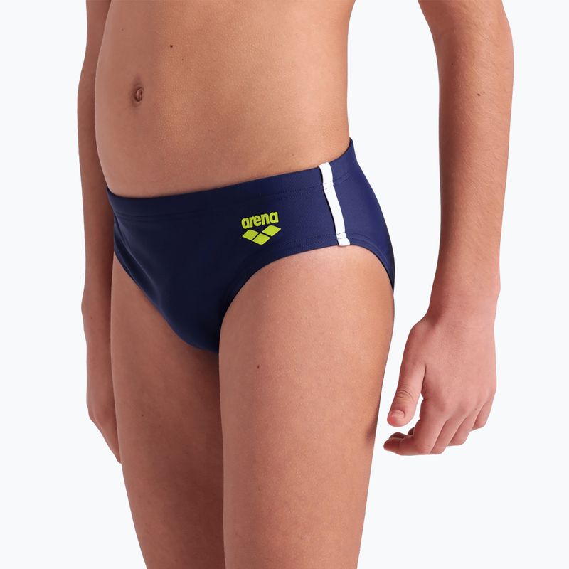 Плавки дитячі arena  Swim Briefs Solid navy/white/white 8
