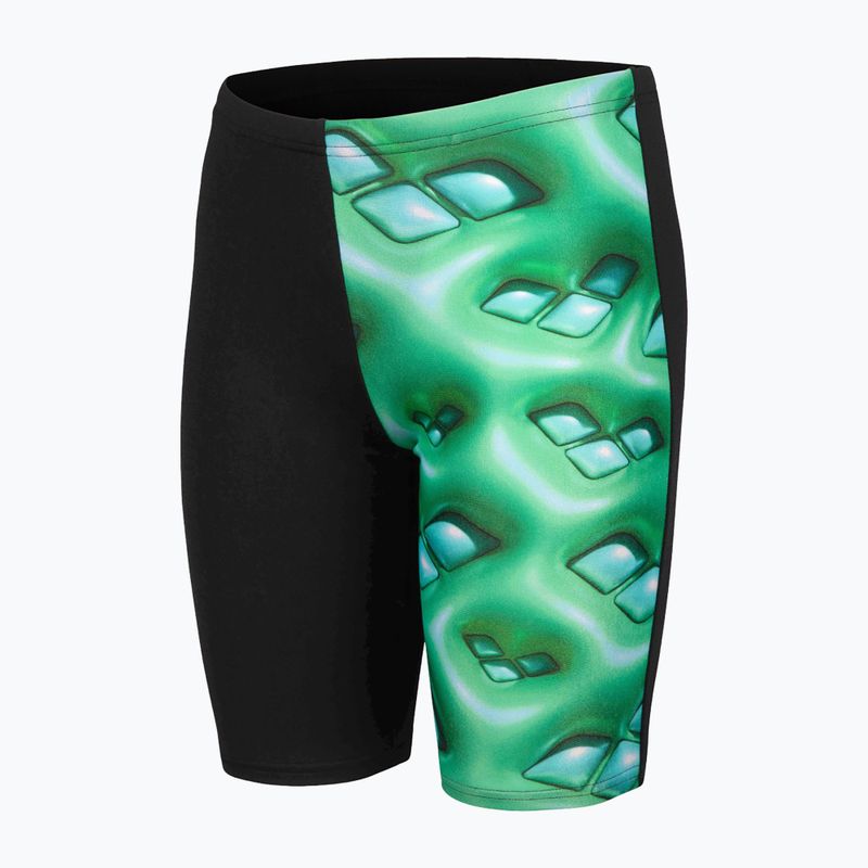 Плавки дитячі arena Foam Swim Jammer black/soft green multi 3