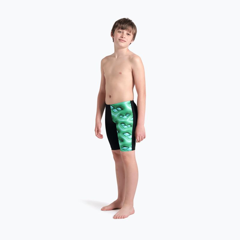 Плавки дитячі arena Foam Swim Jammer black/soft green multi 6