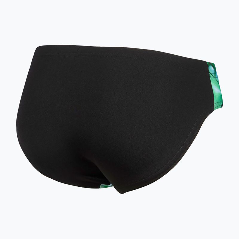 Плавки дитячі arena Foam Swim Briefs black/soft green multi 4