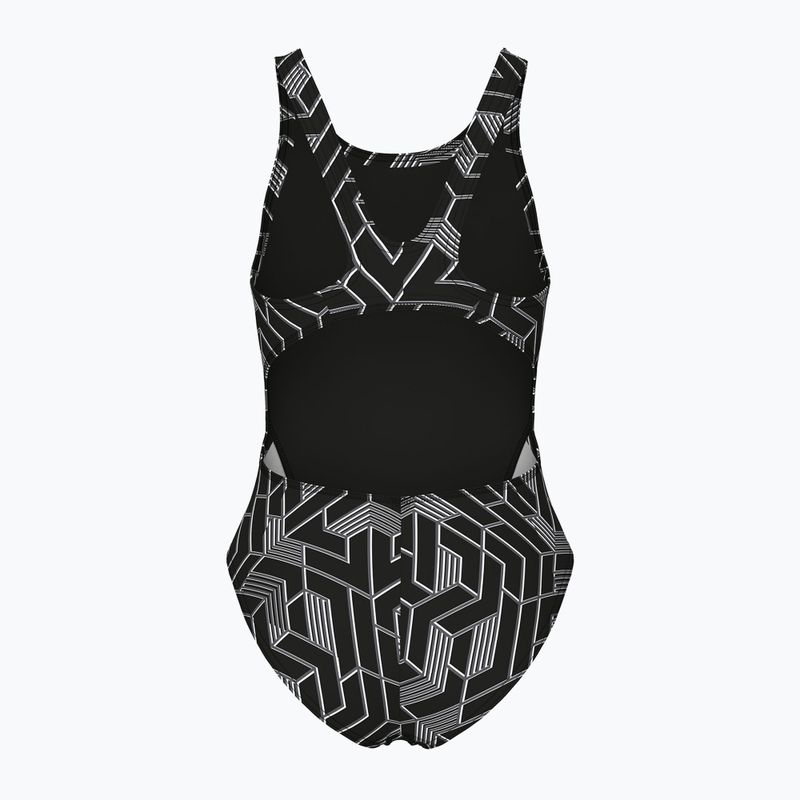 Купальник суцільний дитячий arena Escape Swim Tech L black/team black 2