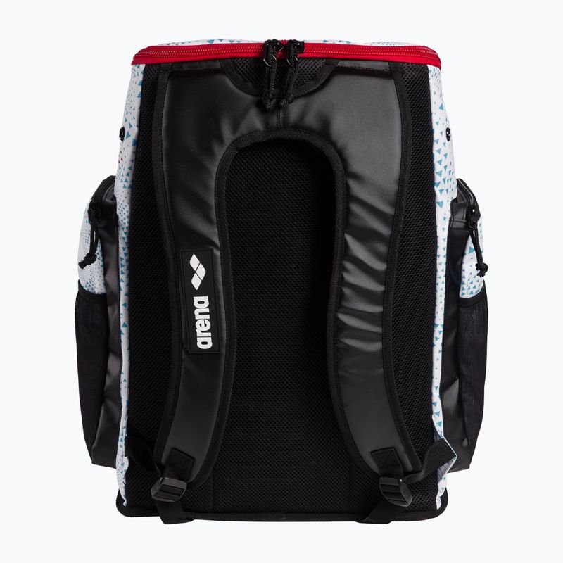 Рюкзак для плавання arena Spiky III 45 л Allover fireflow / white 2