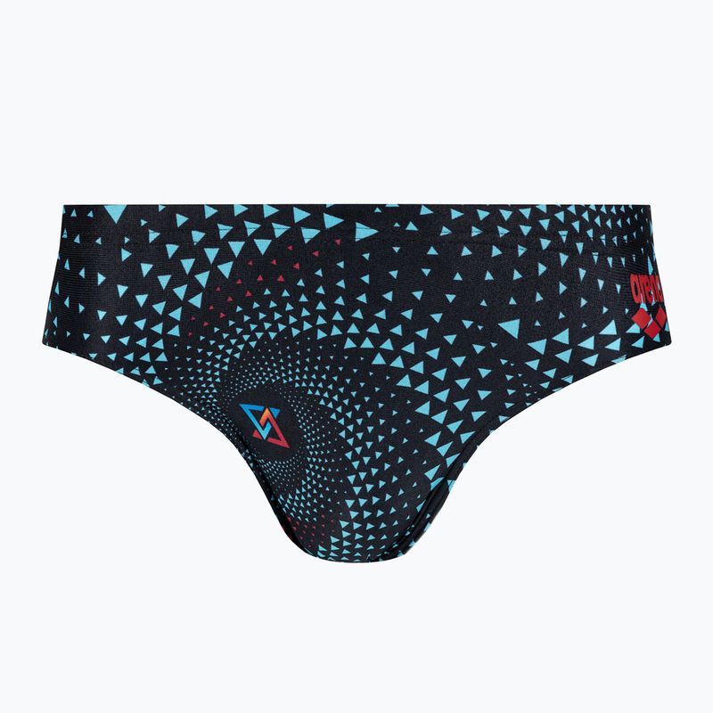 Плавки чоловічі arenaFireflow Swim Briefs black multi