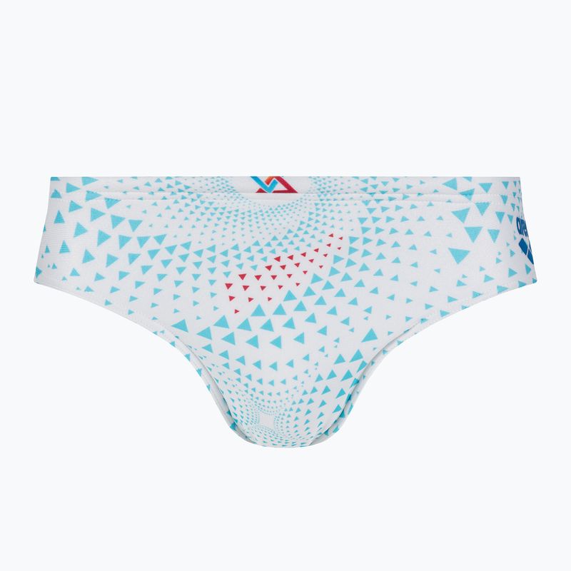 Плавки чоловічі arena Fireflow Swim Briefs white multi