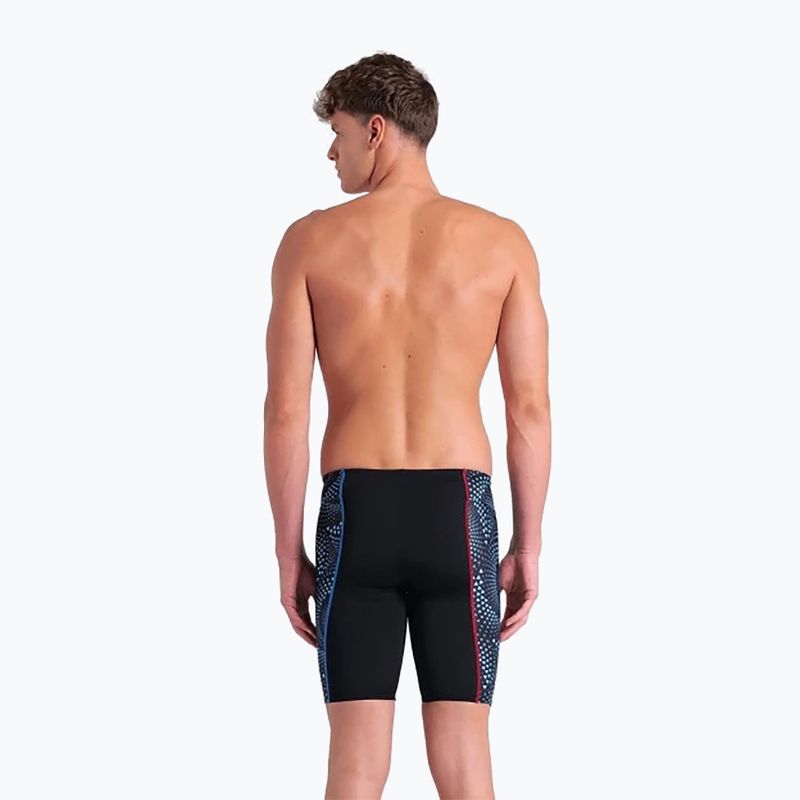 Плавки джаммери чоловічі arena Fireflow Swim Jammer black/black multi 7