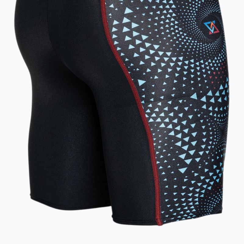 Плавки джаммери чоловічі arena Fireflow Swim Jammer black/black multi 4