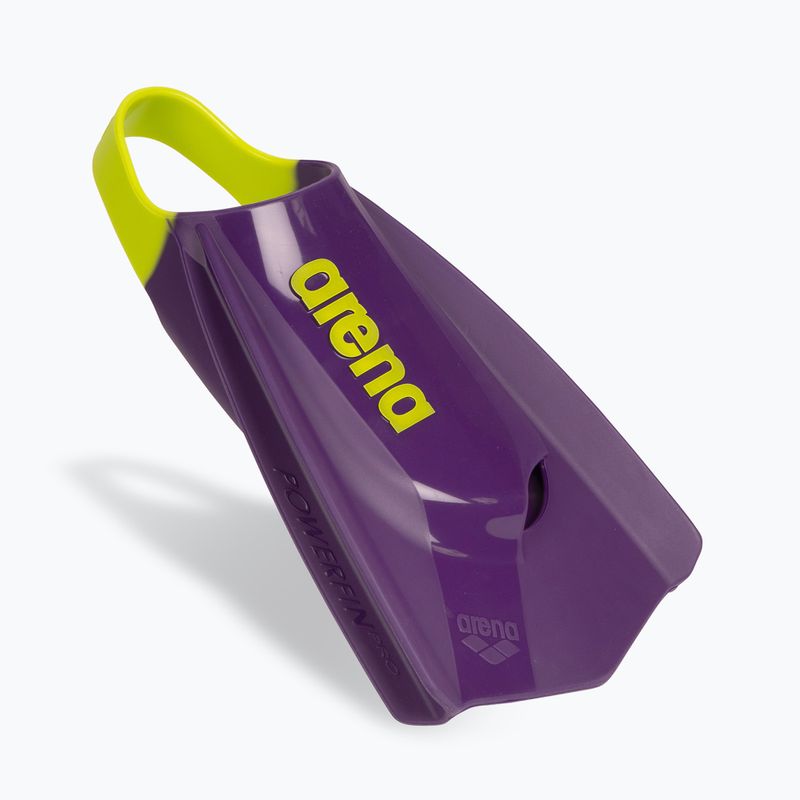 Ласти для плавання Arena Powerfin Pro II plum/artic lime 2
