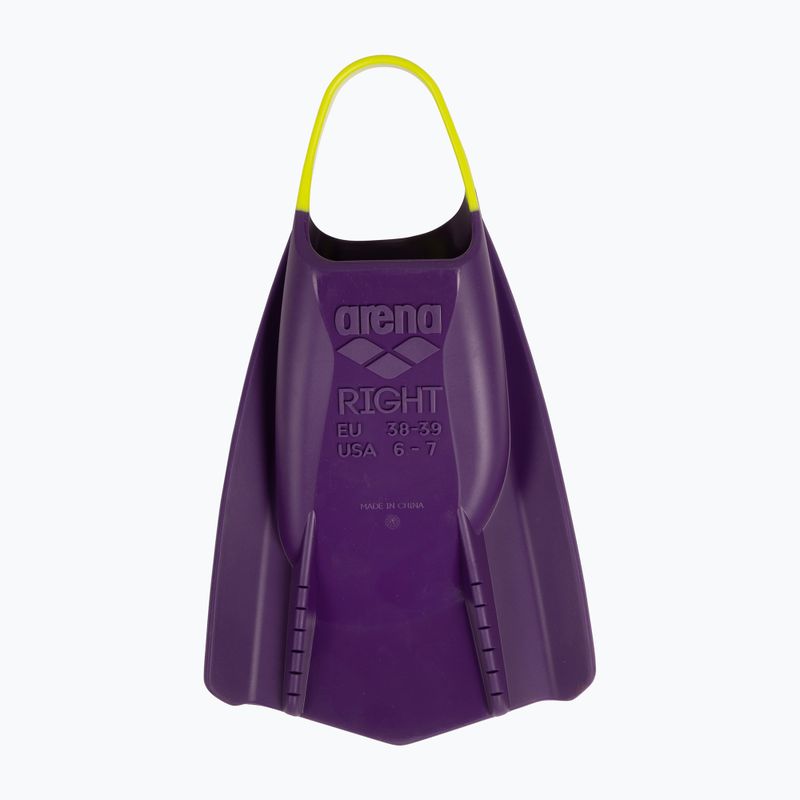 Ласти для плавання Arena Powerfin Pro II plum/artic lime 3