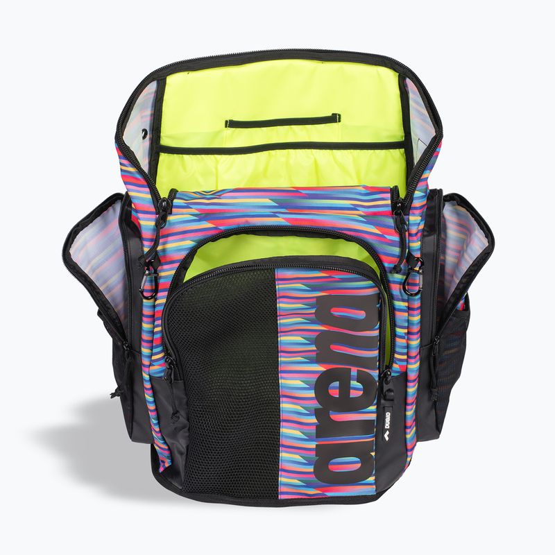 Рюкзак для плавання Arena Spiky III 45 л Allover racing stripes 7