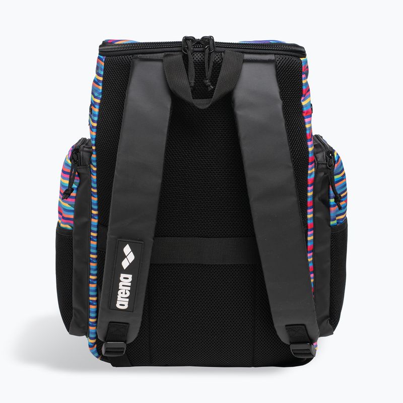 Рюкзак для плавання arena Spiky III 35 л Allover racing stripes 3