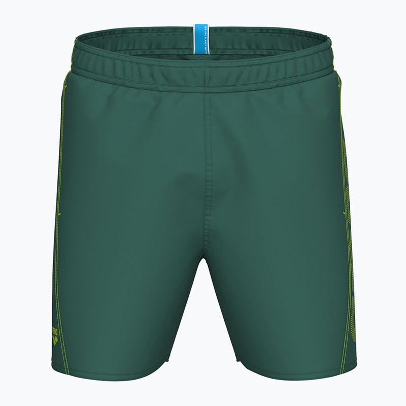 Шорти для плавання чоловічі arena Fundamentals Arena Logo Boxer R artic lime/mangrove 3