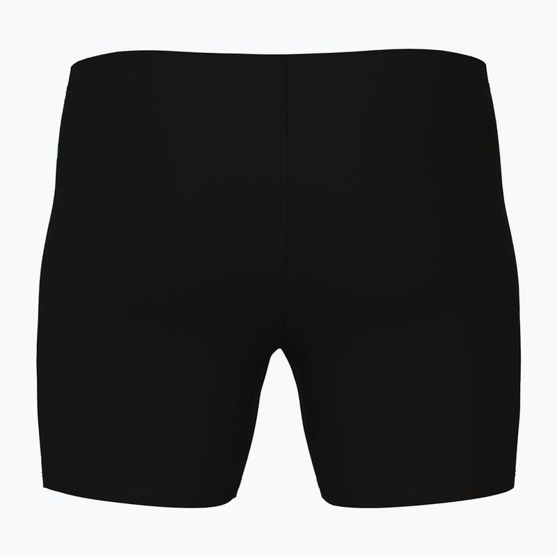 Чоловічі плавки для плавання Kikko V Swim Mid Jammer Graphic чорні/водні 2