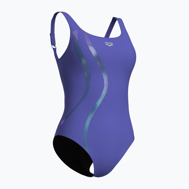 Купальник суцільний жіночий arena ginevra Wing Back violet 3