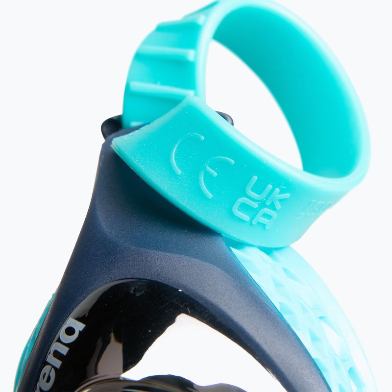 Окуляри для плавання дитячі arena Air Jr Mirror silver/navy/water 7