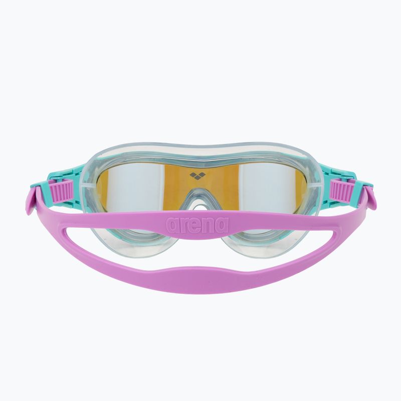 Окуляри для плавання дитячі arena The One Mirror Jr blue/water/violet 4