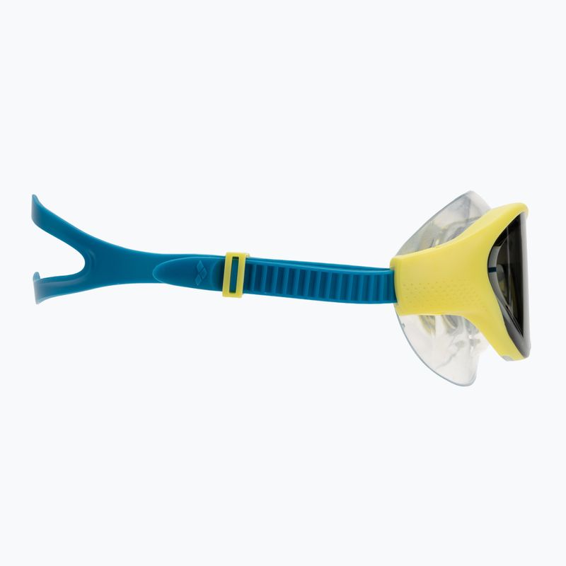 Окуляри для плавання дитячі arena The One Mirror Jr silver/soft green/blue cosmo 3