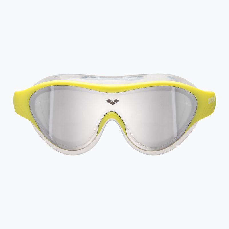 Окуляри для плавання дитячі arena The One Mirror Jr silver/soft green/blue cosmo 4