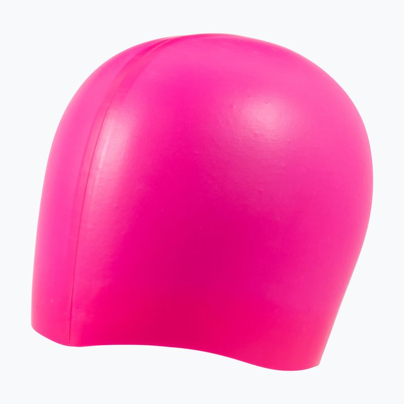 Шапочка для плавання arena Big Logo shocking pink/water 3