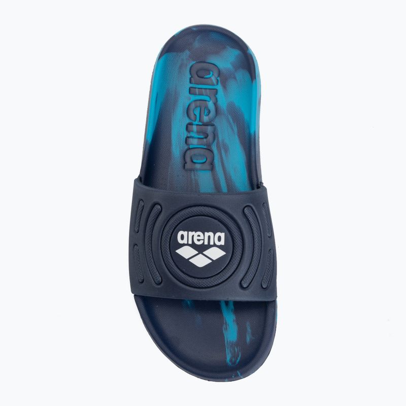 Шльопанці дитячі arena Urban Active Jr navy/navy/turquoise 5