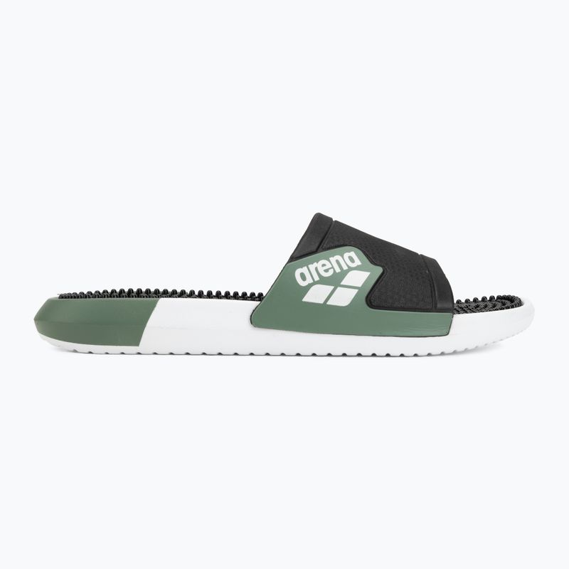 Шльопанці arena Marco Active black/white/sage 2