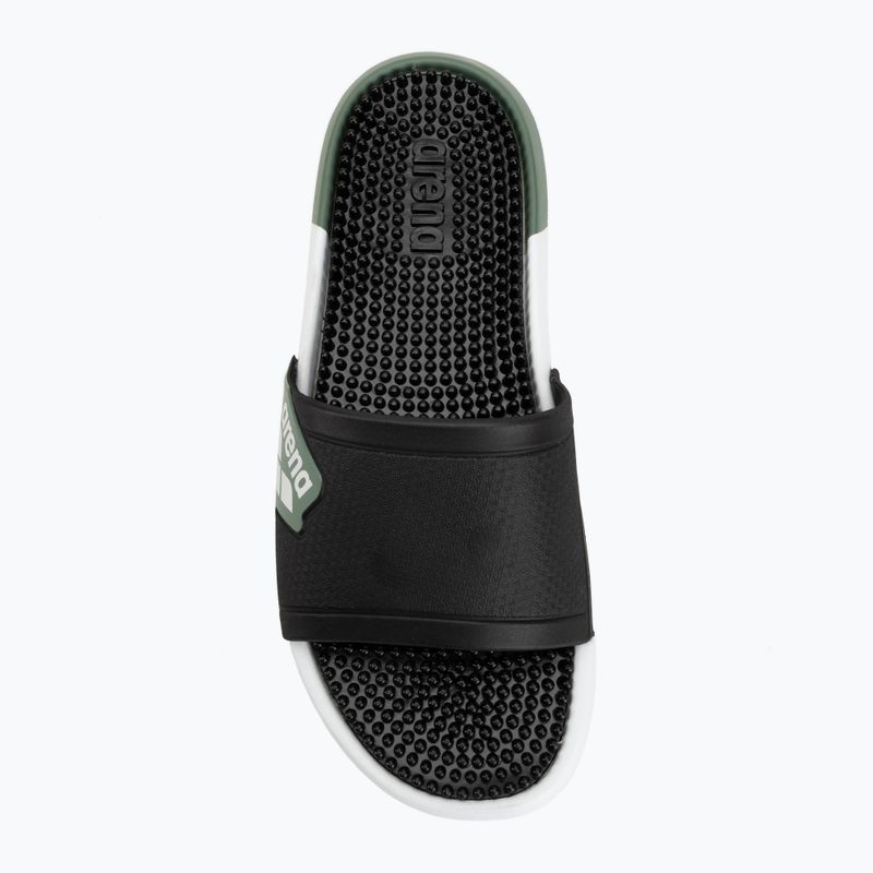 Шльопанці arena Marco Active black/white/sage 5