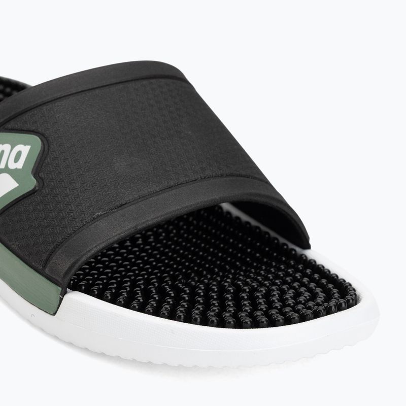 Шльопанці arena Marco Active black/white/sage 7