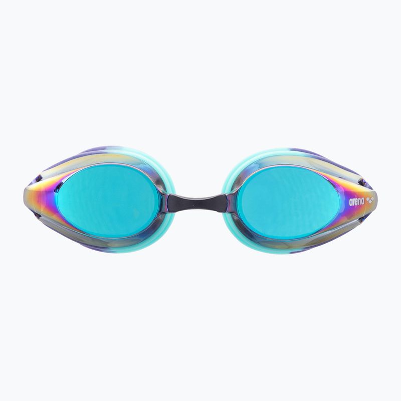 Окуляри для плавання arena Tracks Mirror turquoise/future dusk/water 4