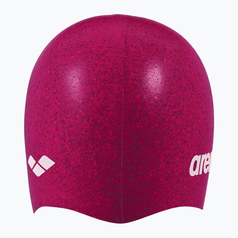 Шапочка для плавання arena Silicone Cap ruby multi 4