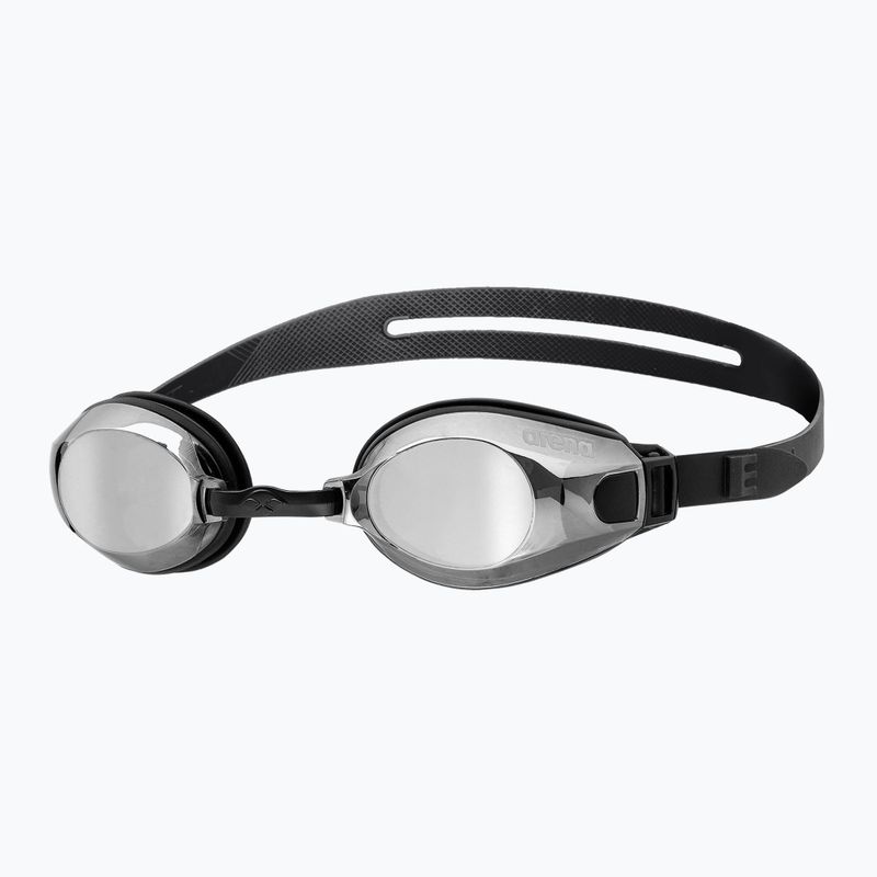 Окуляри для плавання Arena Zoom X-Fit Mirror сріблясті/чорні/чорні
