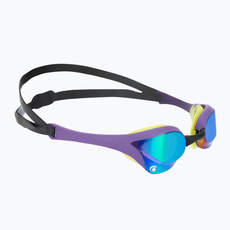Окуляри для плавання arena Cobra Ultra Swipe Mirror emerald/plum/cyber lime