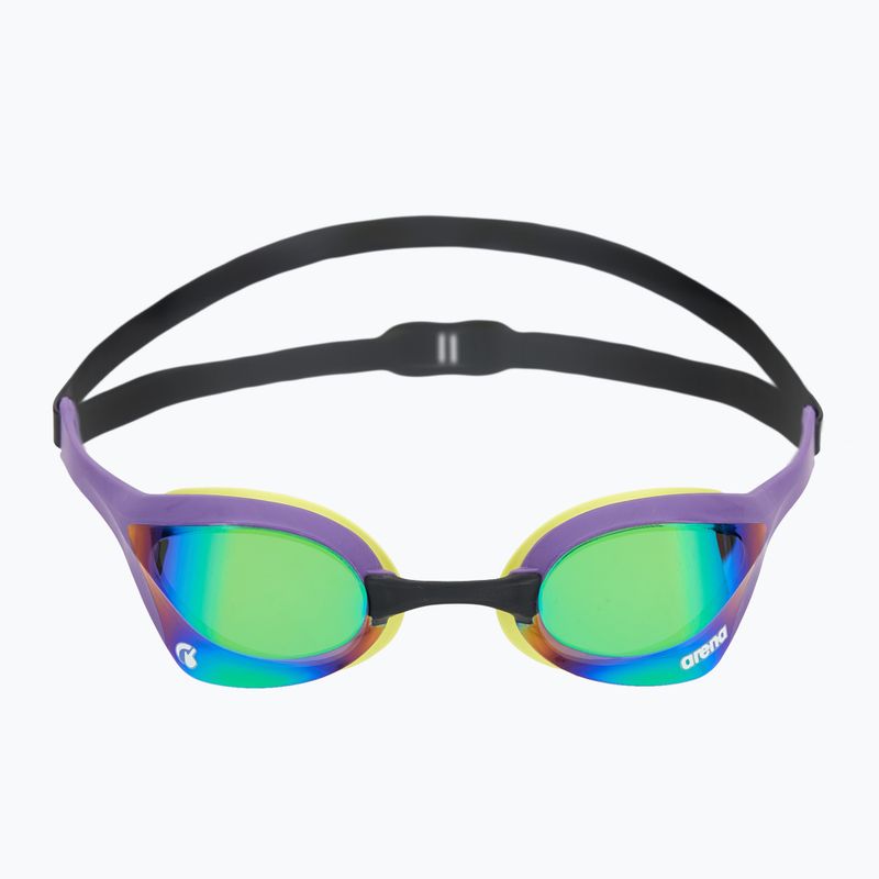 Окуляри для плавання arena Cobra Ultra Swipe Mirror emerald/plum/cyber lime 2