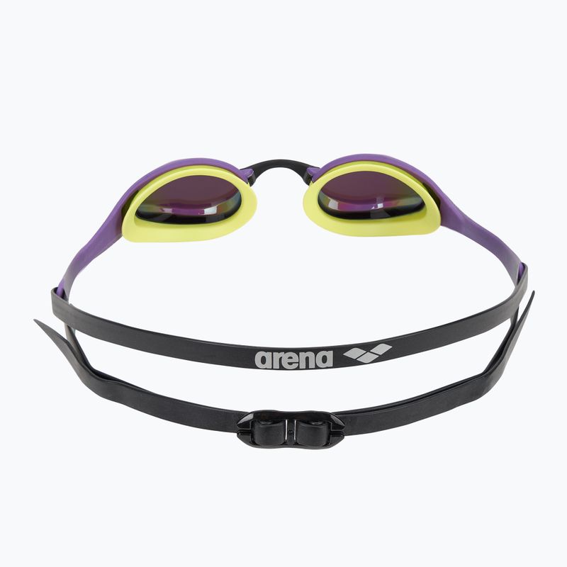 Окуляри для плавання arena Cobra Ultra Swipe Mirror emerald/plum/cyber lime 4